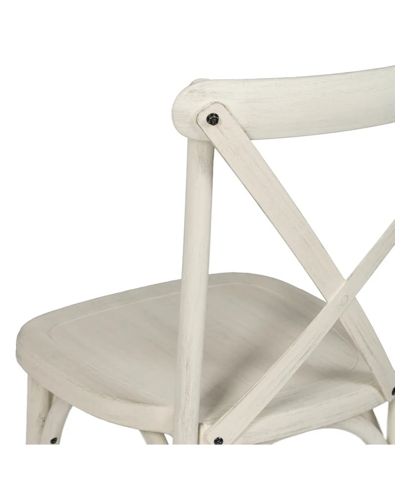 IXIA REF.-611260SILLA BLANCO POLIPROPILENO CONTRACT 50 X 41,50 X 89 CM