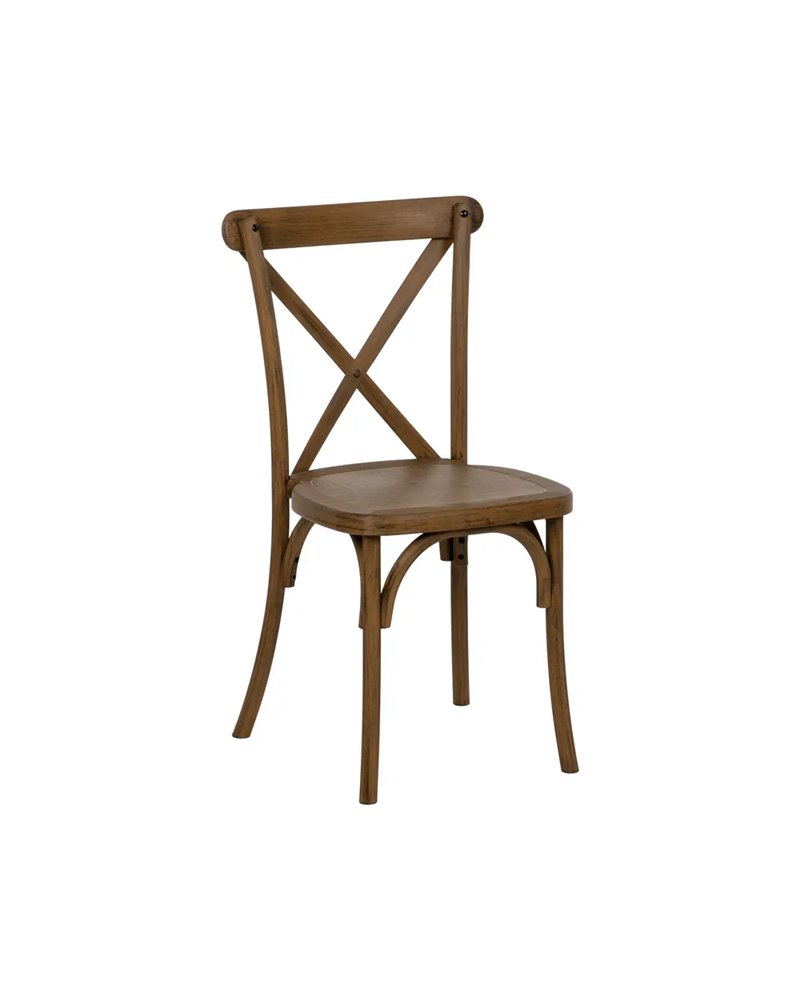 SILLA MARRÓN POLIPROPILENO CONTRACT 50 X 41,50 X 89 CM