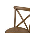 SILLA MARRÓN POLIPROPILENO CONTRACT 50 X 41,50 X 89 CM