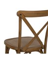 SILLA MARRÓN POLIPROPILENO CONTRACT 50 X 41,50 X 89 CM