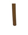 SILLA MARRÓN POLIPROPILENO CONTRACT 50 X 41,50 X 89 CM