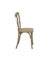 SILLA NATURAL POLIPROPILENO CONTRACT 50 X 41,50 X 89 CM