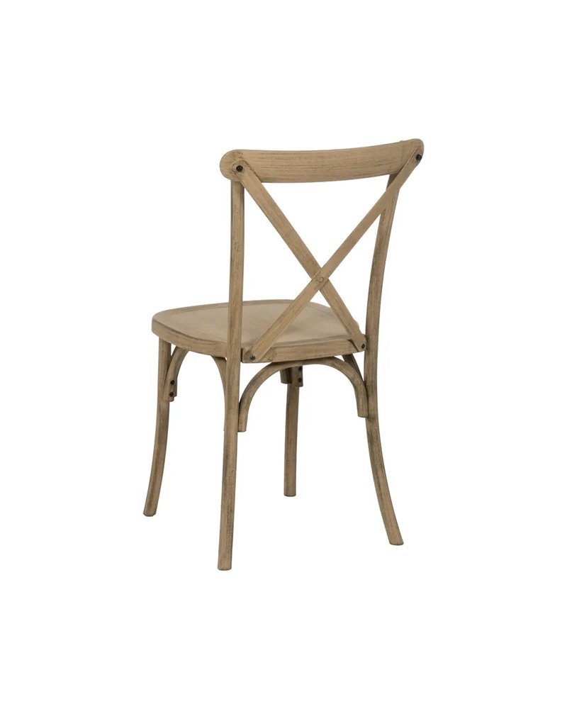SILLA NATURAL POLIPROPILENO CONTRACT 50 X 41,50 X 89 CM