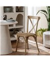 SILLA NATURAL POLIPROPILENO CONTRACT 50 X 41,50 X 89 CM
