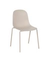 IXIA REF.-611263SILLA BEIGE PP-METAL EXTERIOR 50 X 53 X 85 CM