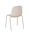 IXIA REF.-611263SILLA BEIGE PP-METAL EXTERIOR 50 X 53 X 85 CM