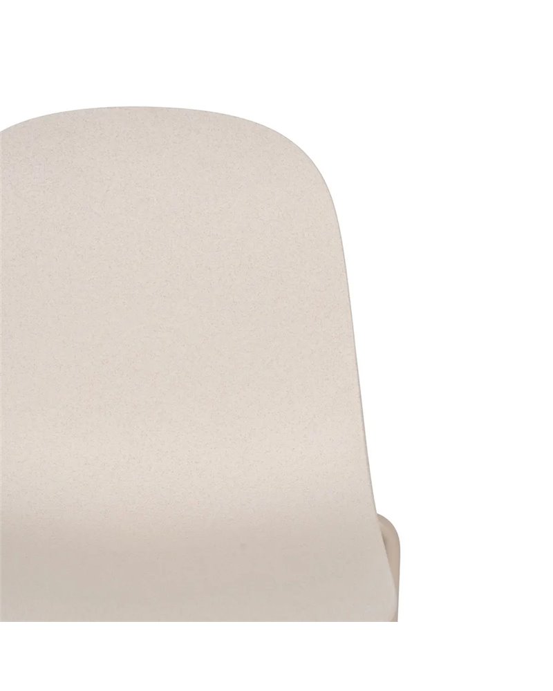 IXIA REF.-611263SILLA BEIGE PP-METAL EXTERIOR 50 X 53 X 85 CM