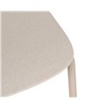 IXIA REF.-611263SILLA BEIGE PP-METAL EXTERIOR 50 X 53 X 85 CM