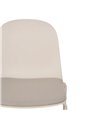SILLA BEIGE PP-METAL EXTERIOR 50 X 53 X 85 CM