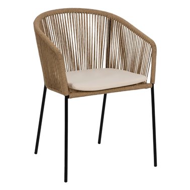 SILLA NATURAL PE-ACERO...
