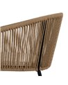 SILLA NATURAL PE-ACERO SALÓN 55 X 54 X 79 CM