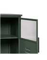 VITRINA VERDE MENTA METAL-CRISTAL 72 X 35 X 178 CM