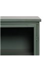 VITRINA VERDE MENTA METAL-CRISTAL 72 X 35 X 178 CM