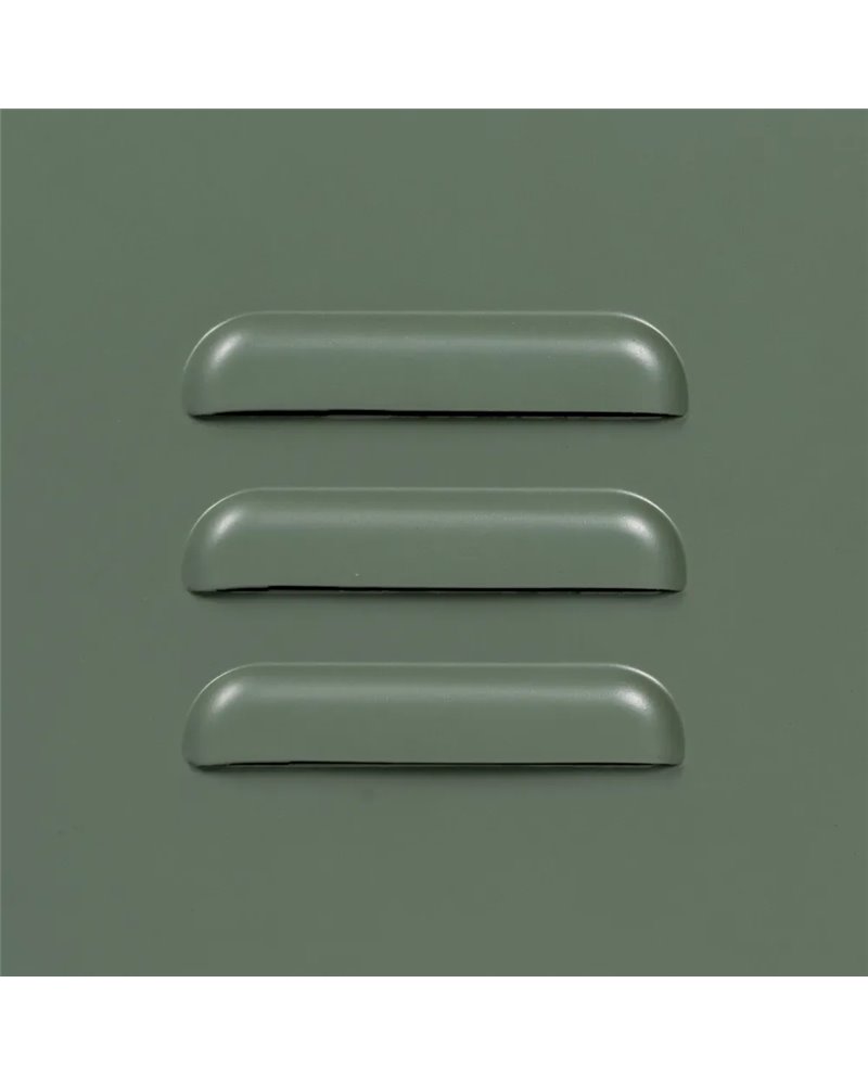 VITRINA VERDE MENTA METAL-CRISTAL 72 X 35 X 178 CM