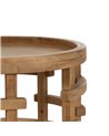 MESITA NATURAL DM-MADERA 40 X 40 X 46 CM