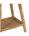 MESA AUXILIAR NATURAL RATÁN SALÓN 45 X 45 X 56,50 CM