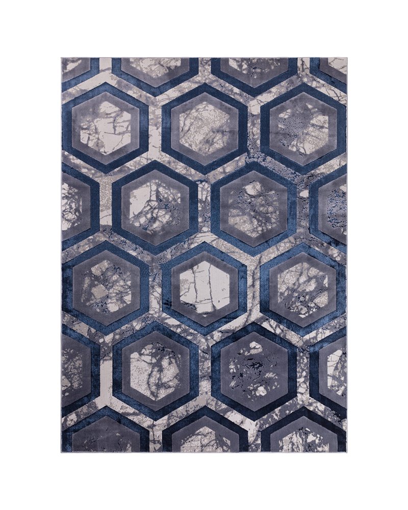 AURORA HEXAGON METALLIC BLUE AU19 AURORA HEXAGON METALLIC BLUE AU19