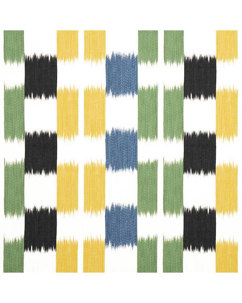 Kasuri Black and Green F920837 Kasuri Black and Green F920837