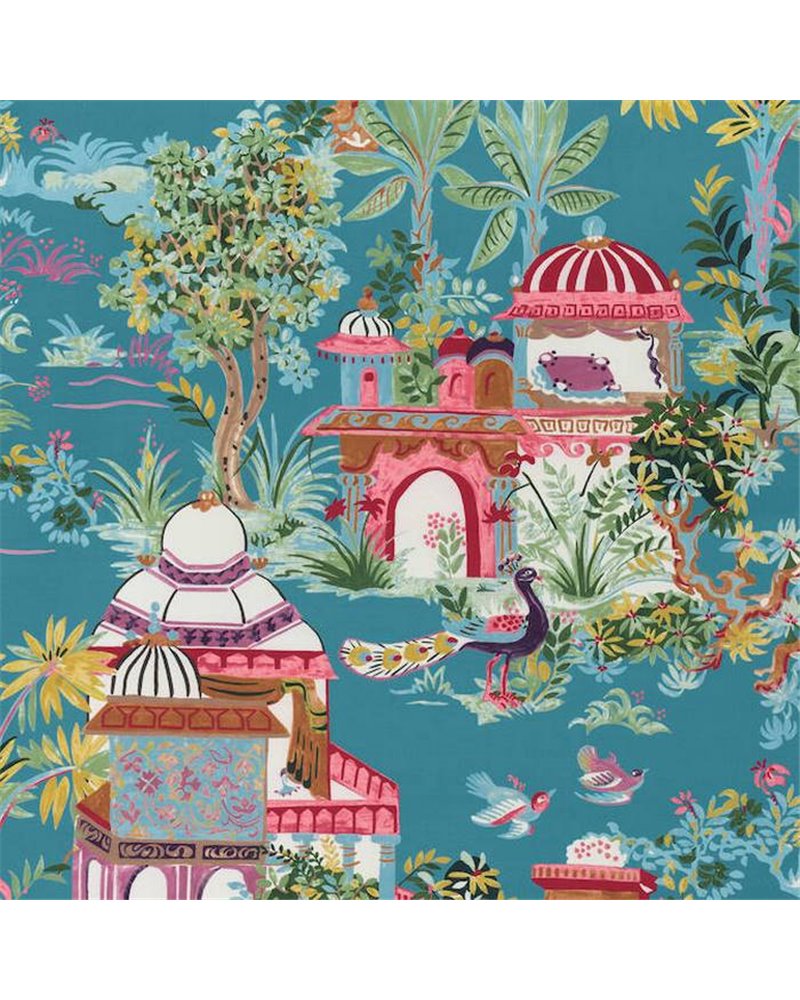Mystic Garden Teal F920822 Mystic Garden Teal F920822