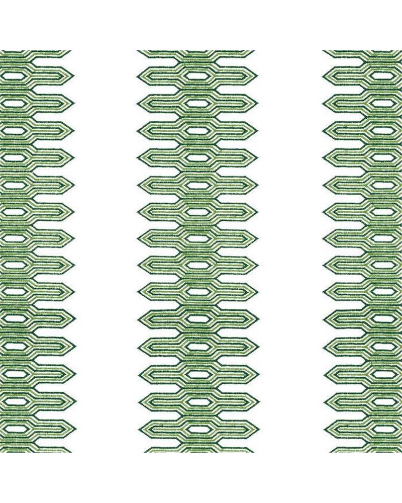 Nola Stripe Embroidery Green W720808 Nola Stripe Embroidery Green W720808