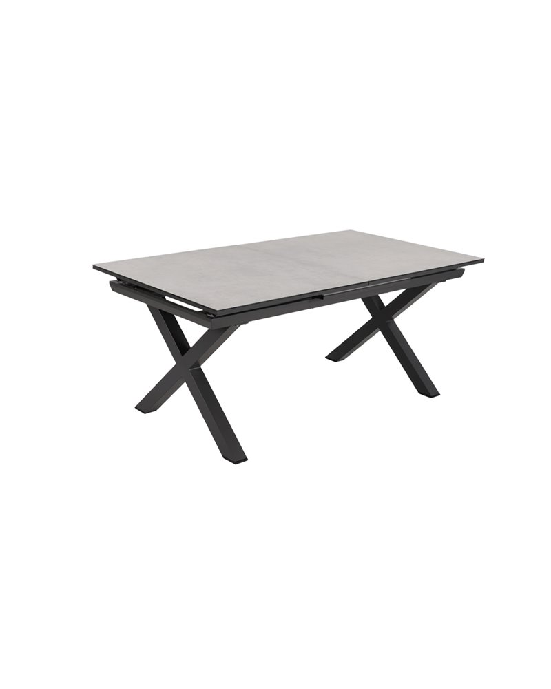 MESA COMEDOR EXTENSIBLE BLANCO 180 X 100 X 77 CM