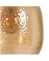 LÁMPARA TECHO CARAMELO METAL-CRISTAL 16 X 16 X 21,50 CM