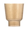 LÁMPARA TECHO CARAMELO METAL-CRISTAL 18 X 18 X 35 CM