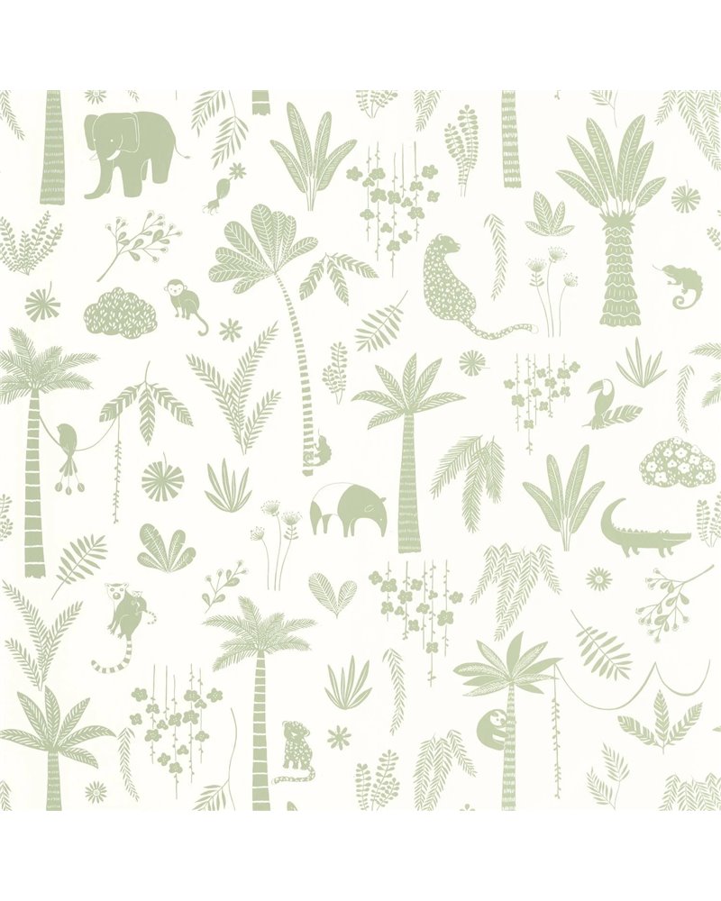 Poetic Jungle Vert Feuille 200767337 Poetic Jungle Vert Feuille 200767337