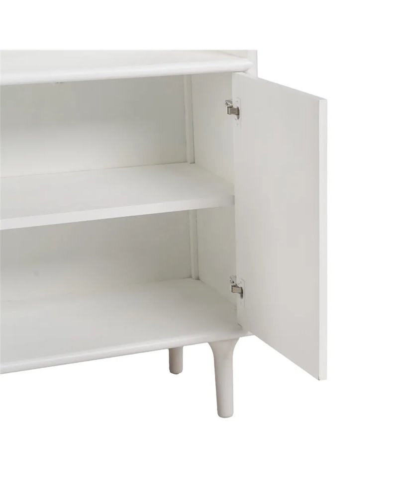 LIBRERÍA BLANCO DM-MADERA 80 X 40 X 175 CM