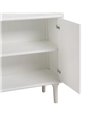 LIBRERÍA BLANCO DM-MADERA 80 X 40 X 175 CM