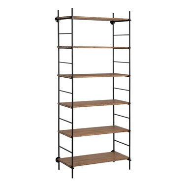 BIBLIOTHÈQUE EN BOIS-MÉTAL...