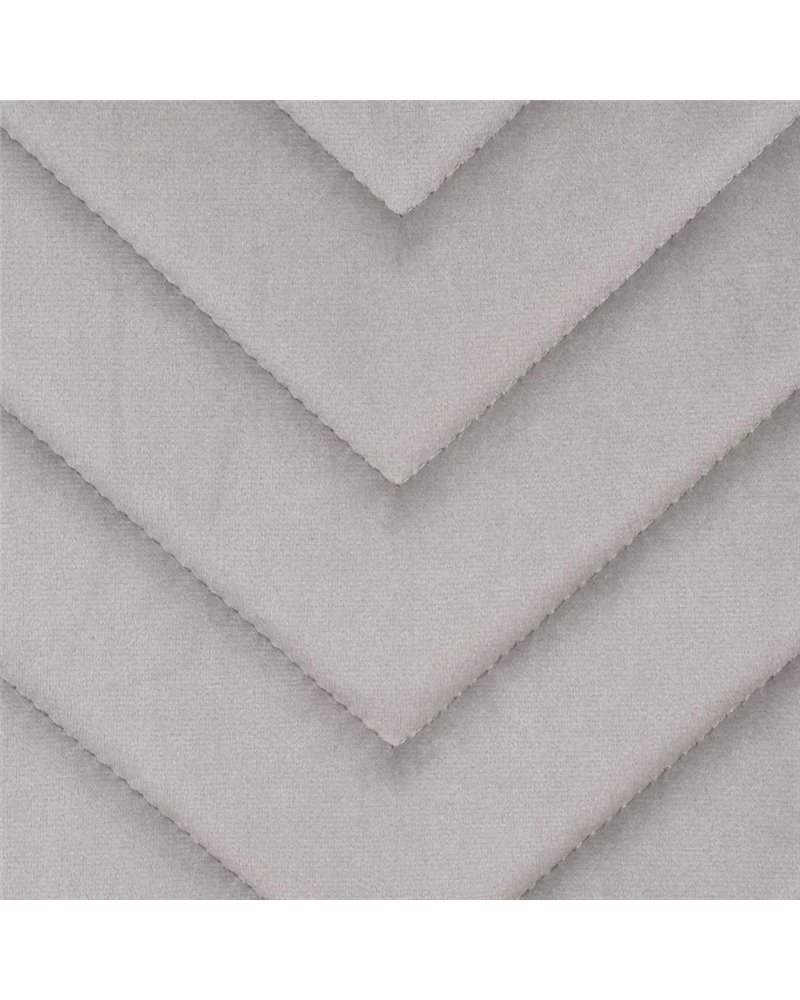 SILLA GRIS CLARO TERCIOPELO CONTRACT 45 X 51 X 88,50 CM