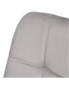 SILLA GRIS CLARO TERCIOPELO CONTRACT 45 X 51 X 88,50 CM