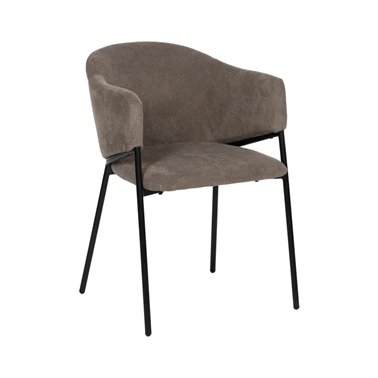 SILLA TAUPE TEJIDO-METAL 54...