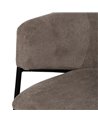 SILLA TAUPE TEJIDO-METAL 54 X 60 X 78 CM