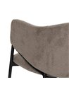 SILLA TAUPE TEJIDO-METAL 54 X 60 X 78 CM