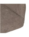 SILLA TAUPE GIRATORIA TEJIDO-METAL 59,50 X 62 X 83,50 CM