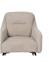 SILLÓN BEIGE TEJIDO-METAL 69 X 73 X 79 CM