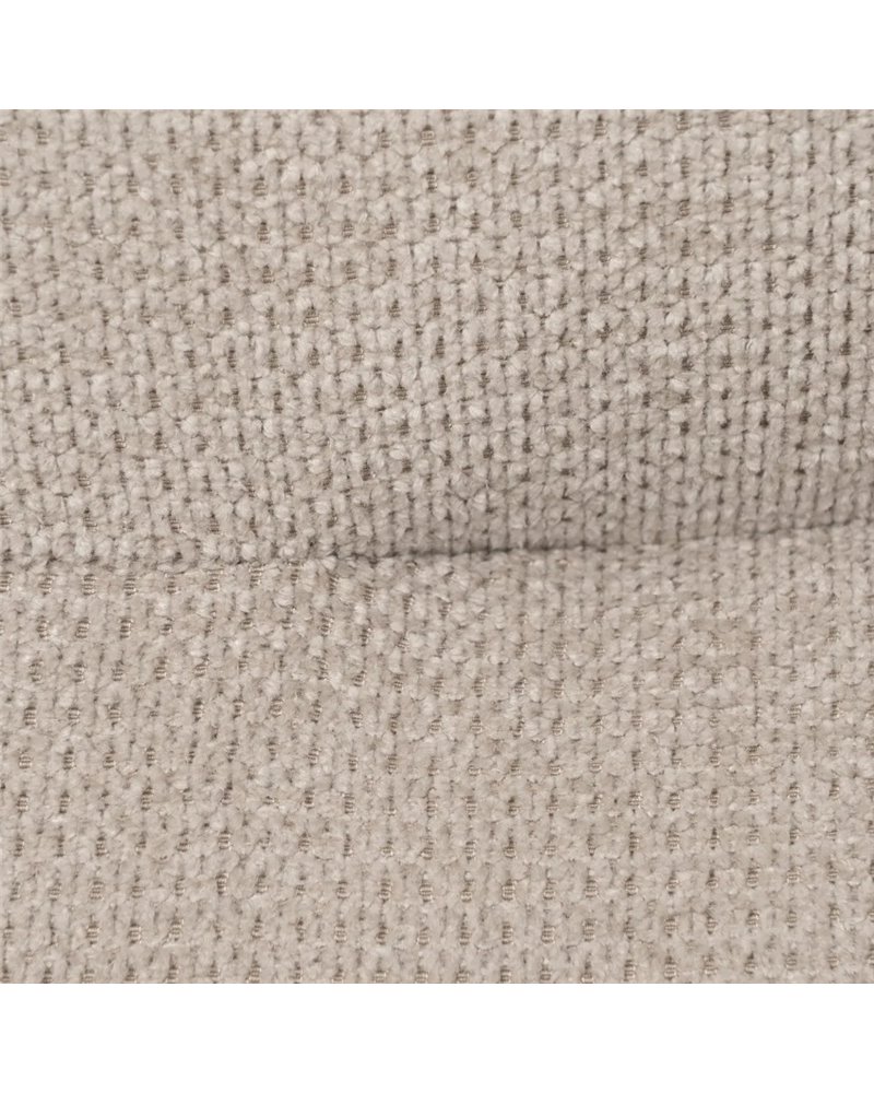 SILLÓN BEIGE TEJIDO-METAL 69 X 73 X 79 CM