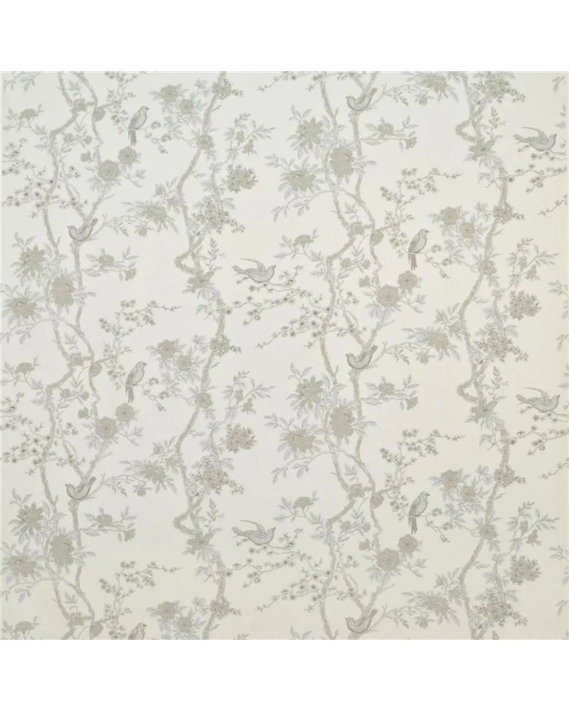 Marlowe Floral Silk Silver FRL5239-01 Marlowe Floral Silk Silver FRL5239-01