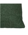 COJÍN VERDE ALGODÓN-POLIÉSTER DECORACIÓN 50 X 30 CM