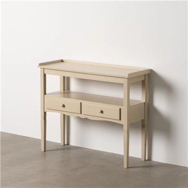 CONSOLA CREMA DM 90 X 33 X 75 CM