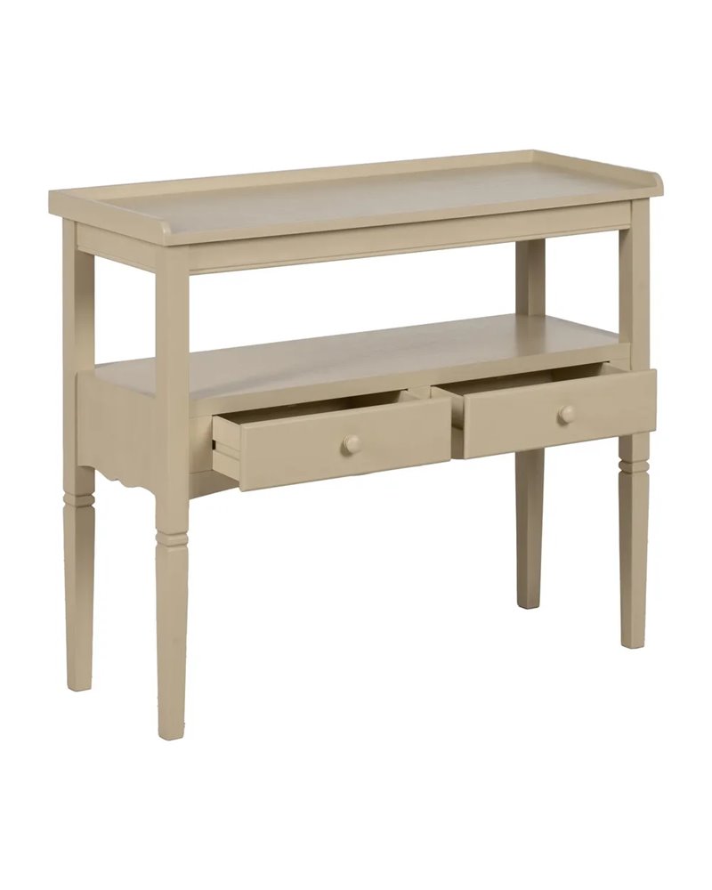 CONSOLA CREMA DM 90 X 33 X 75 CM
