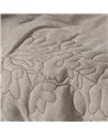 COLCHA TAUPE POLIESTER DORMITORIO 240 X 260 CM