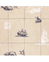 Papier peint P 2506-1 PANNEAU MARIN - Tres Tintas