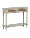 CONSOLA GRIS CLARO DM 90 X 30 X 75 CM