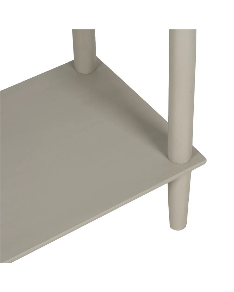 CONSOLA GRIS CLARO DM 90 X 30 X 75 CM