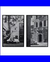 CUADRO IMPRESIÓN 2/M NEGRO MADERA 40 X 3 X 60 CM