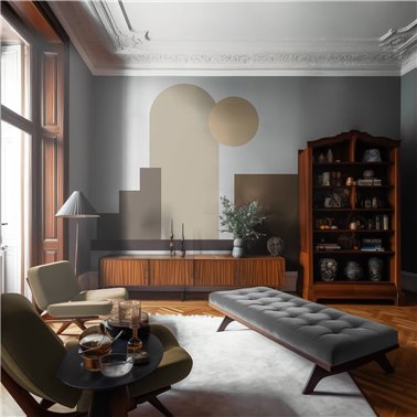 Fresque Paperpaint® Antique riviera TERRA - Taille XL