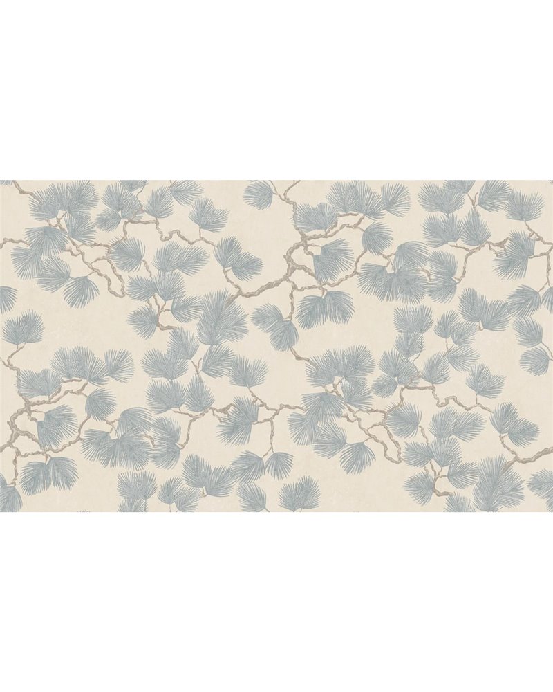 Pine Mural Misty Blue S10489 Pine Mural Misty Blue S10489